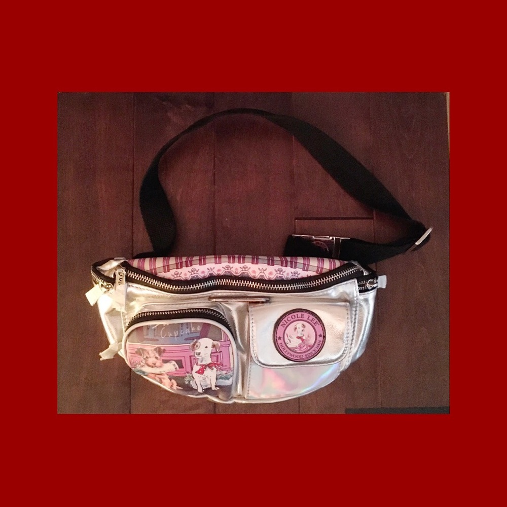 NICOLE LEE Cupcake Dog Waist Pack
